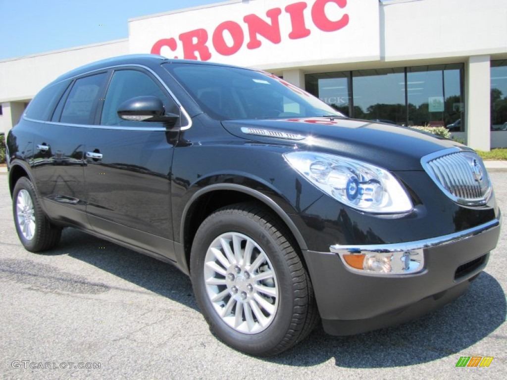 2011 Enclave CX - Carbon Black Metallic / Ebony/Ebony photo #1