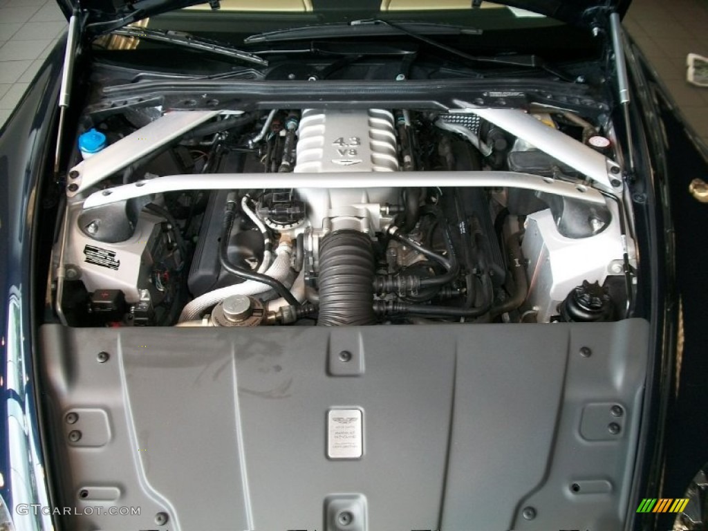 2008 Aston Martin V8 Vantage Coupe 4.3 Liter DOHC 32V VVT V8 Engine Photo #50543050