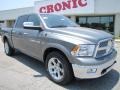 2011 Mineral Gray Metallic Dodge Ram 1500 Laramie Crew Cab 4x4  photo #1