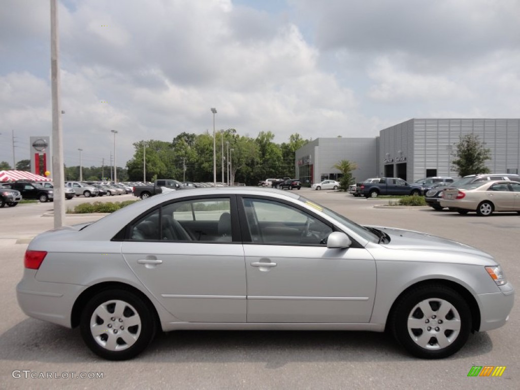 Radiant Silver 2010 Hyundai Sonata GLS Exterior Photo #50544979