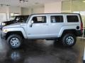 Silver Stone Metallic 2010 Hummer H3 Standard H3 Model Exterior