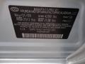 SM: Radiant Silver 2010 Hyundai Sonata GLS Color Code