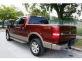 2005 Dark Copper Metallic Ford F150 Lariat SuperCrew 4x4  photo #6