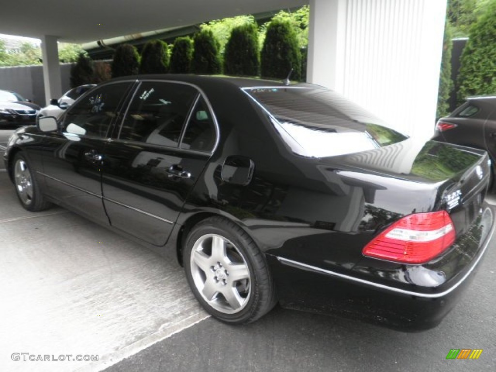 2006 LS 430 - Black Onyx / Cashmere photo #6