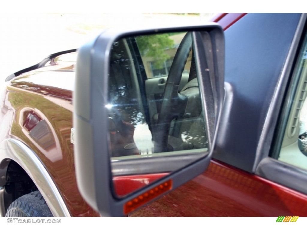 2005 F150 Lariat SuperCrew 4x4 - Dark Copper Metallic / Castano Brown Leather photo #23
