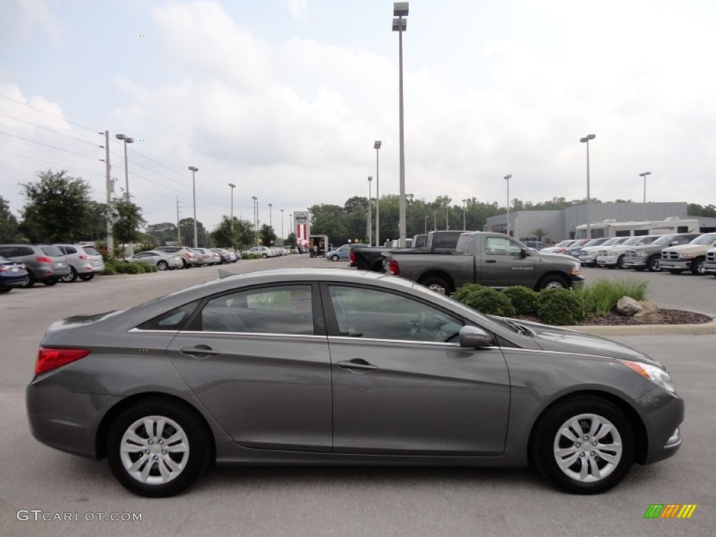 Harbor Gray Metallic 2011 Hyundai Sonata GLS Exterior Photo #50546281