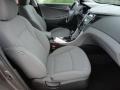 Gray 2011 Hyundai Sonata GLS Interior Color