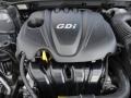 2.4 Liter GDI DOHC 16-Valve CVVT 4 Cylinder 2011 Hyundai Sonata GLS Engine