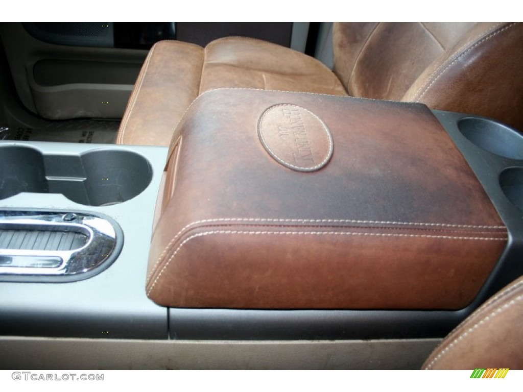 2005 F150 Lariat SuperCrew 4x4 - Dark Copper Metallic / Castano Brown Leather photo #87