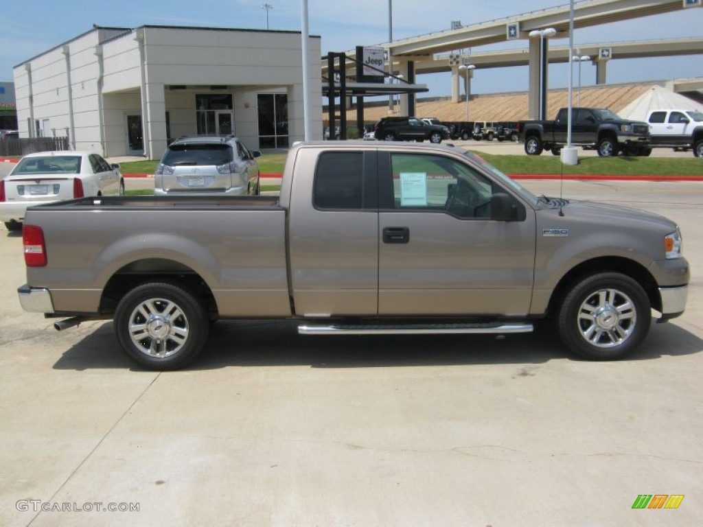 2006 F150 XLT SuperCab - Arizona Beige Metallic / Tan photo #6