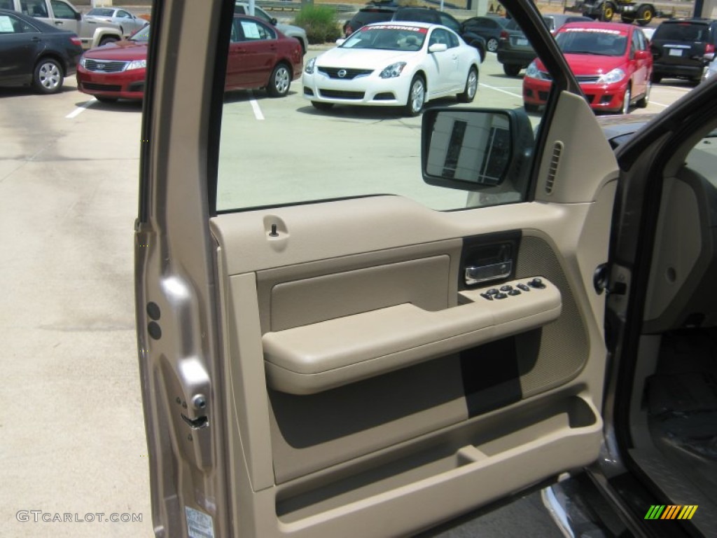 2006 F150 XLT SuperCab - Arizona Beige Metallic / Tan photo #15