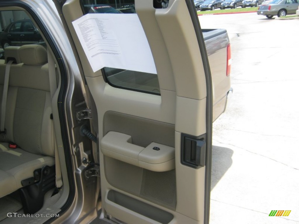 2006 F150 XLT SuperCab - Arizona Beige Metallic / Tan photo #17