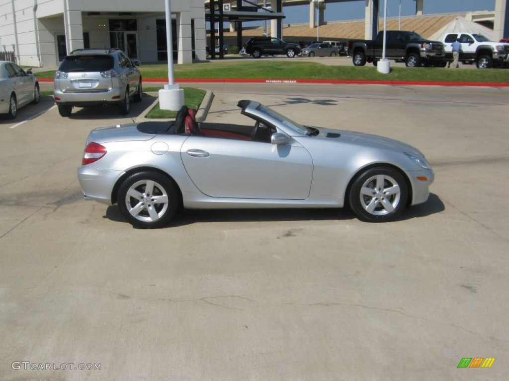 Iridium Silver Metallic 2006 Mercedes-Benz SLK 280 Roadster Exterior Photo #50547301