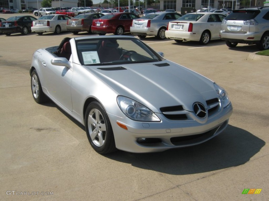 Iridium Silver Metallic 2006 Mercedes-Benz SLK 280 Roadster Exterior Photo #50547313