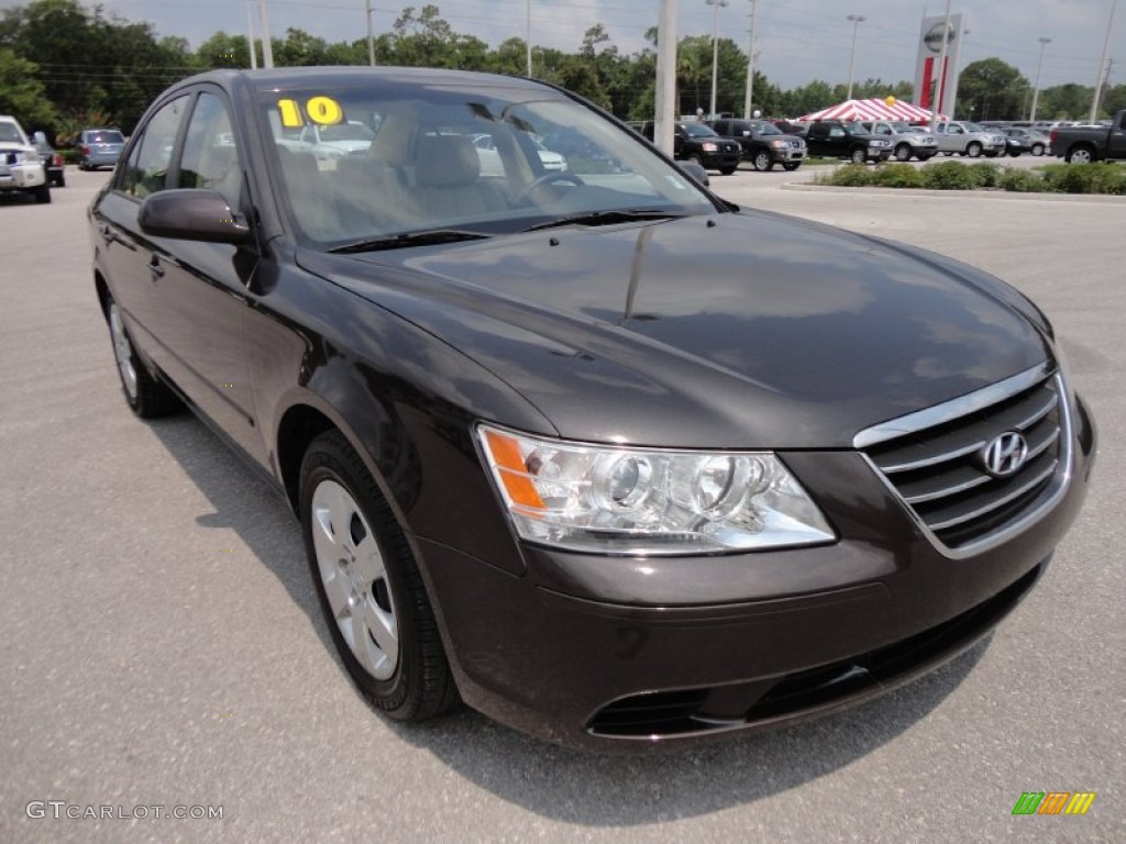 Cocoa Metallic 2010 Hyundai Sonata GLS Exterior Photo #50547355