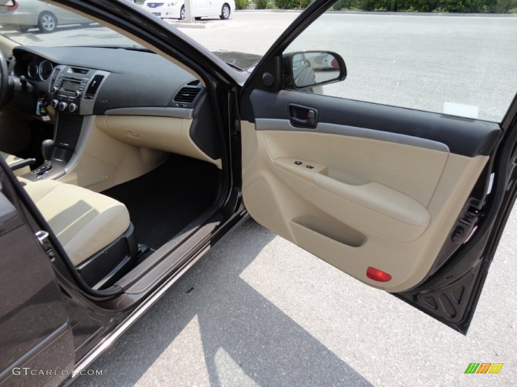 2010 Hyundai Sonata GLS Camel Door Panel Photo #50547376