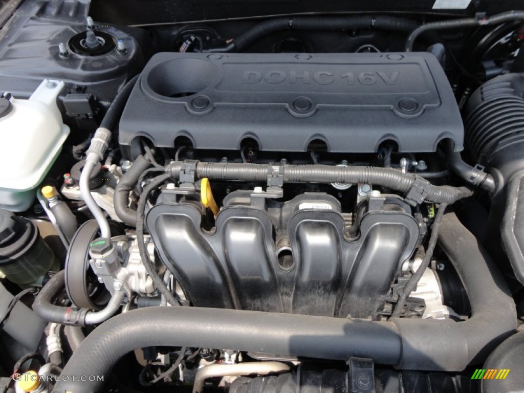 2010 Hyundai Sonata GLS 2.4 Liter DOHC 16-Valve CVVT 4 Cylinder Engine Photo #50547451