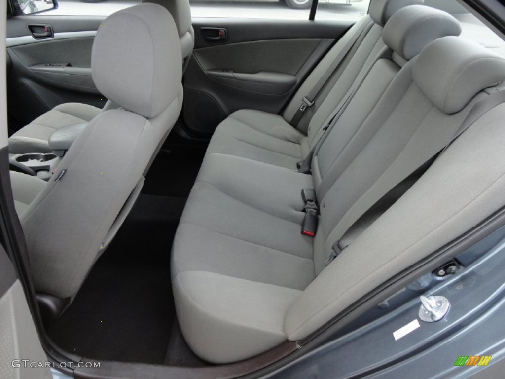 Gray Interior 2010 Hyundai Sonata GLS Photo #50547586