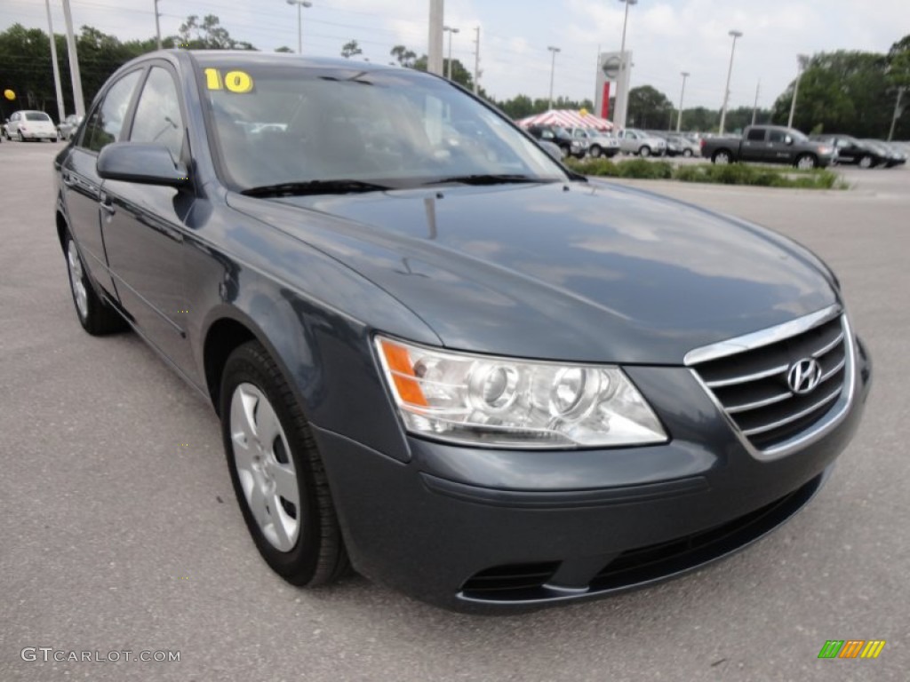 Slate Blue 2010 Hyundai Sonata GLS Exterior Photo #50547613