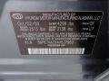 BF: Slate Blue 2010 Hyundai Sonata GLS Color Code