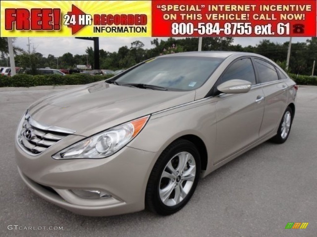 2011 Sonata Limited - Camel Pearl / Camel photo #1