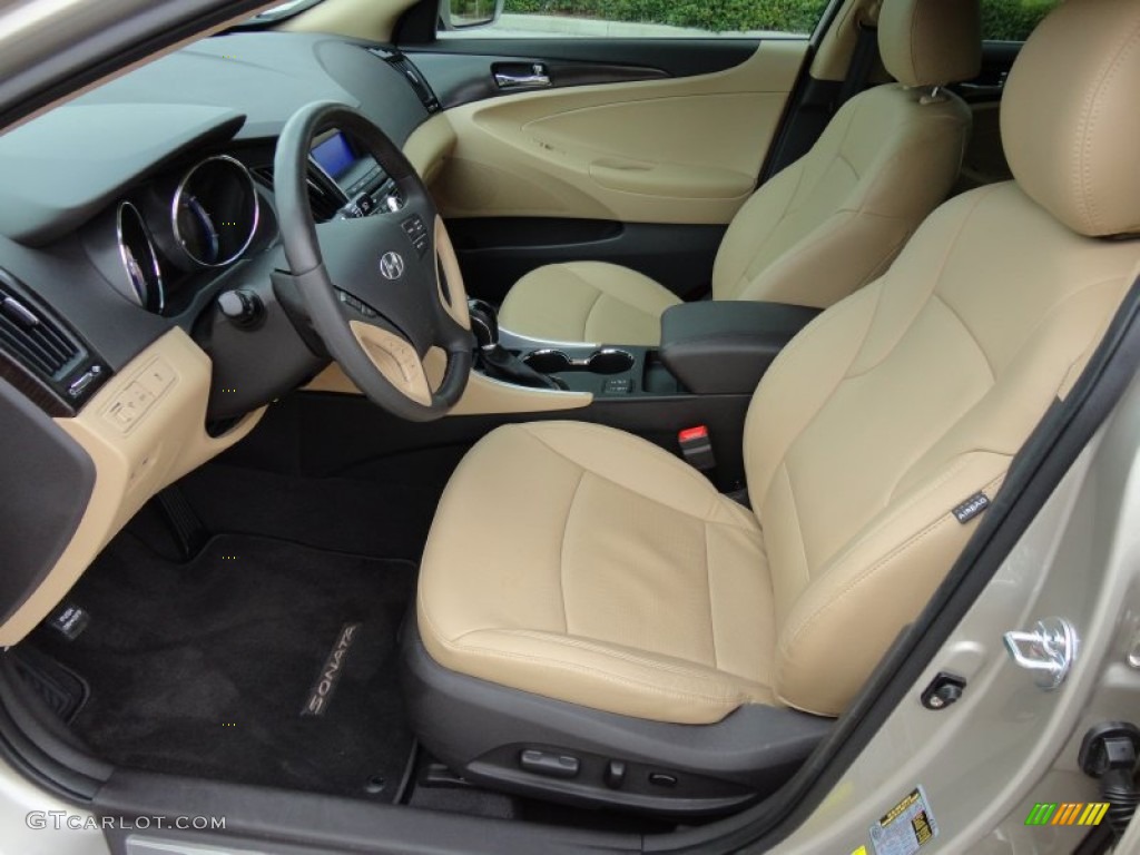 Camel Interior 2011 Hyundai Sonata Limited Photo #50548192