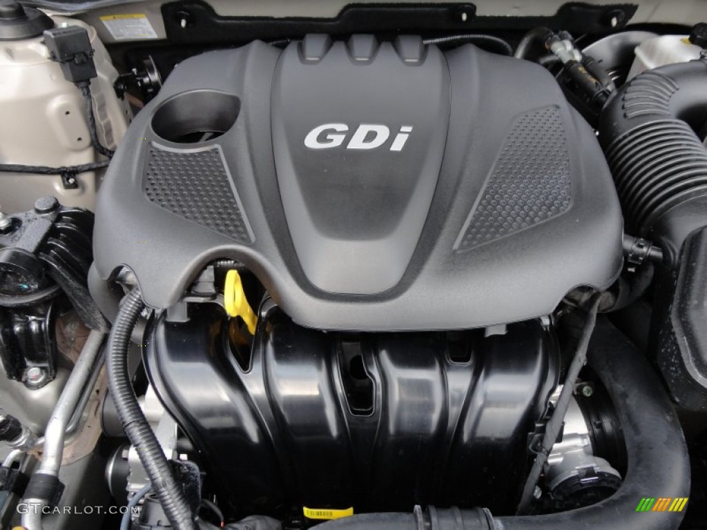 2011 Hyundai Sonata Limited 2.4 Liter GDI DOHC 16-Valve CVVT 4 Cylinder Engine Photo #50548249
