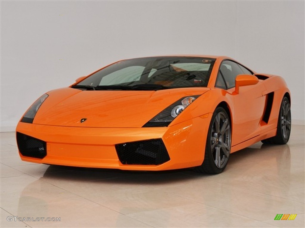 Arancio Borealis 2008 Lamborghini Gallardo Coupe Exterior Photo #50550214