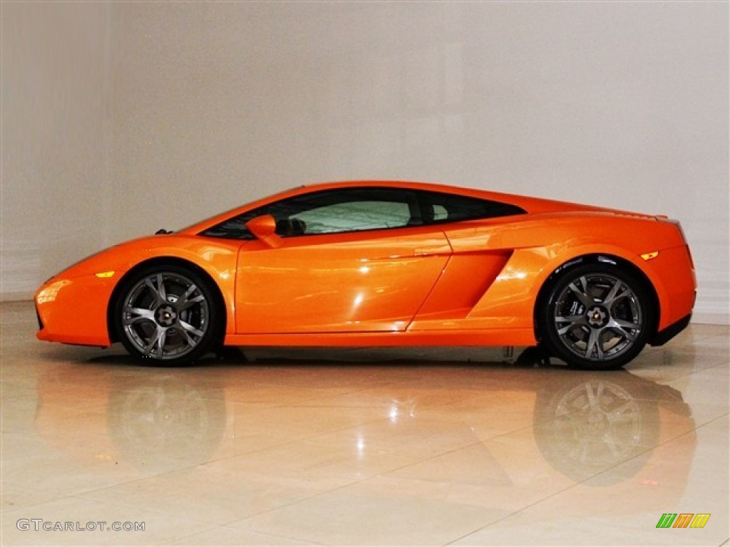 Arancio Borealis 2008 Lamborghini Gallardo Coupe Exterior Photo #50550325