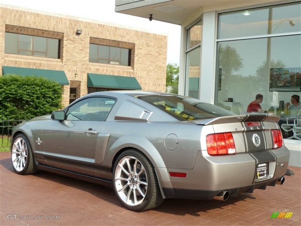 Vapor Silver Metallic 2009 Ford Mustang Shelby GT500 Super Snake Coupe Exterior Photo #50550545