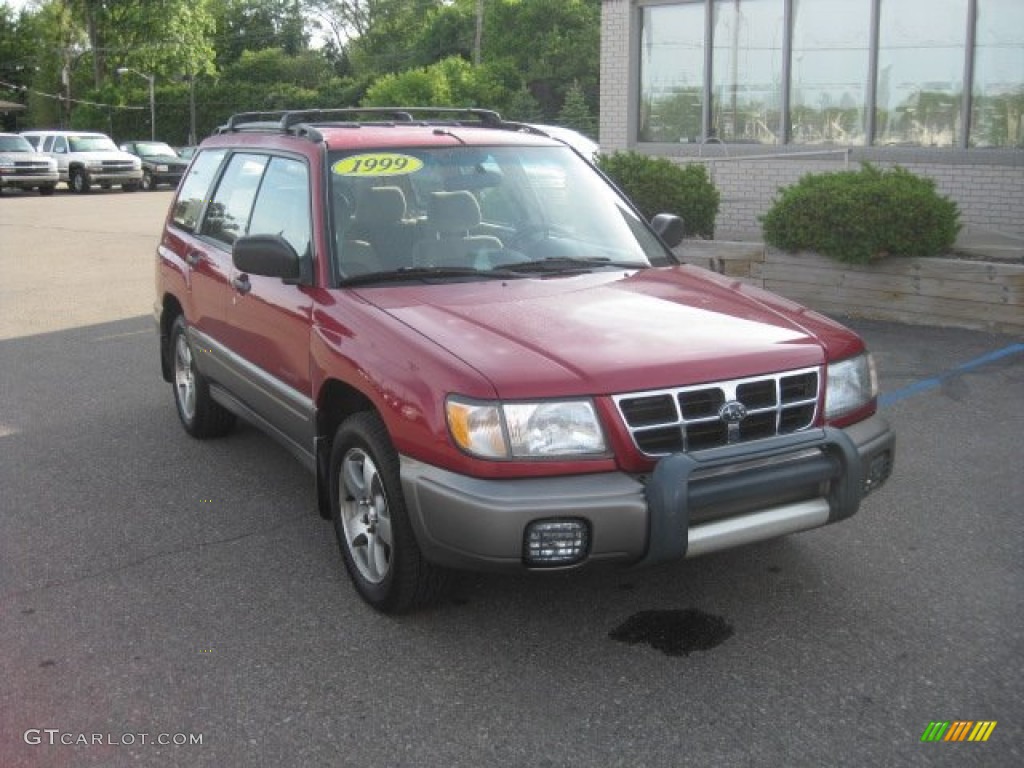 Canyon Red Pearl Subaru Forester