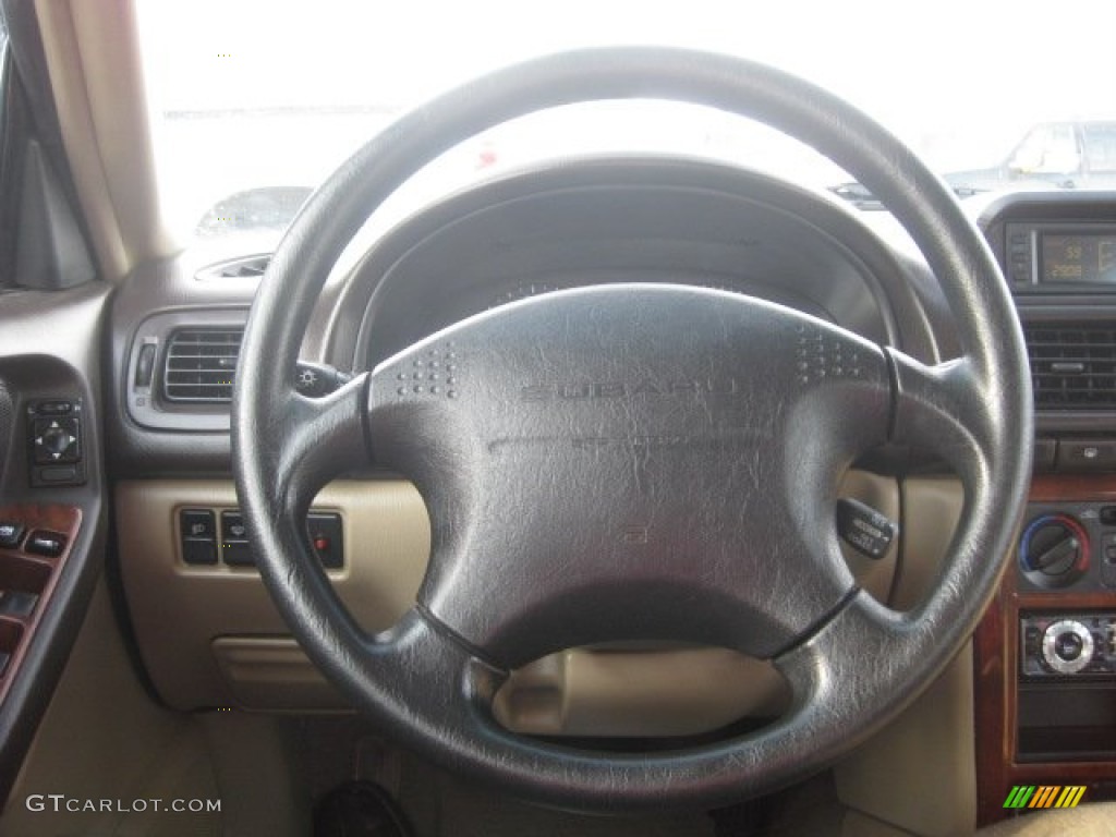 1999 Forester S - Canyon Red Pearl / Beige photo #27