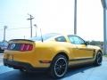 2012 Yellow Blaze Metallic Tri-Coat Ford Mustang Boss 302  photo #3