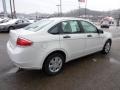 2011 White Suede Ford Focus S Sedan  photo #4