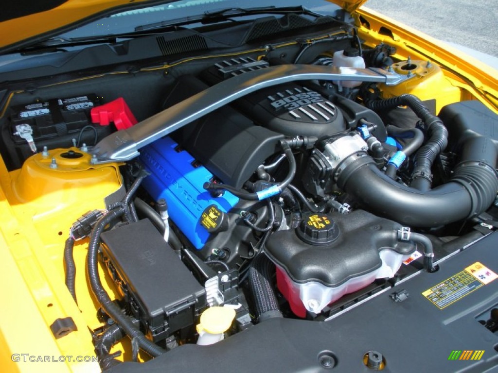 2012 Ford Mustang Boss 302 5.0 Liter Hi-Po DOHC 32-Valve Ti-VCT V8 Engine Photo #50551681