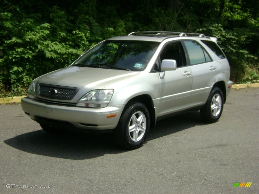 2001 RX 300 AWD - Millennium Silver Metallic / Black photo #1