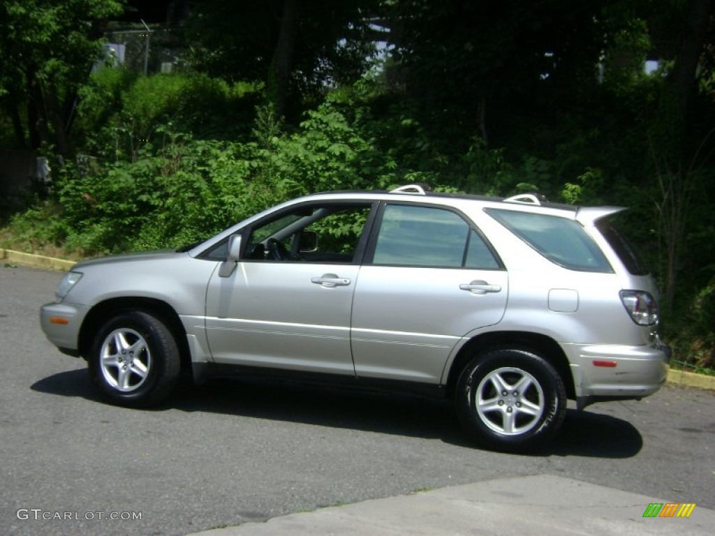 2001 RX 300 AWD - Millennium Silver Metallic / Black photo #28