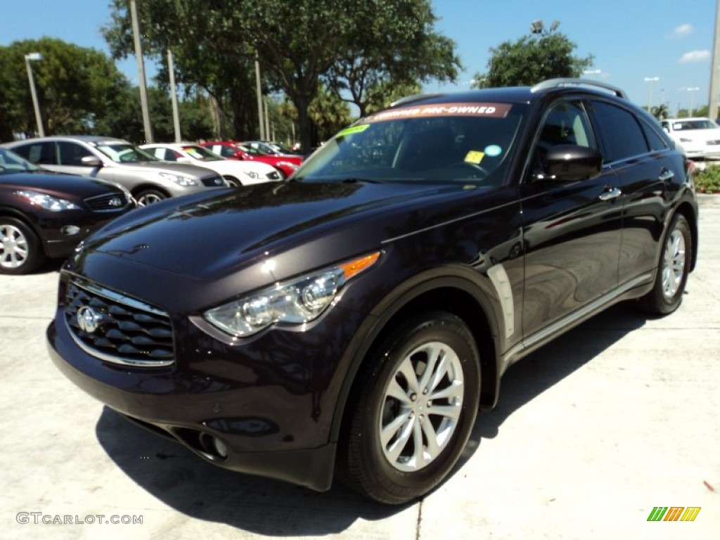 Midnight Mocha 2009 Infiniti FX 35 Exterior Photo #50552461