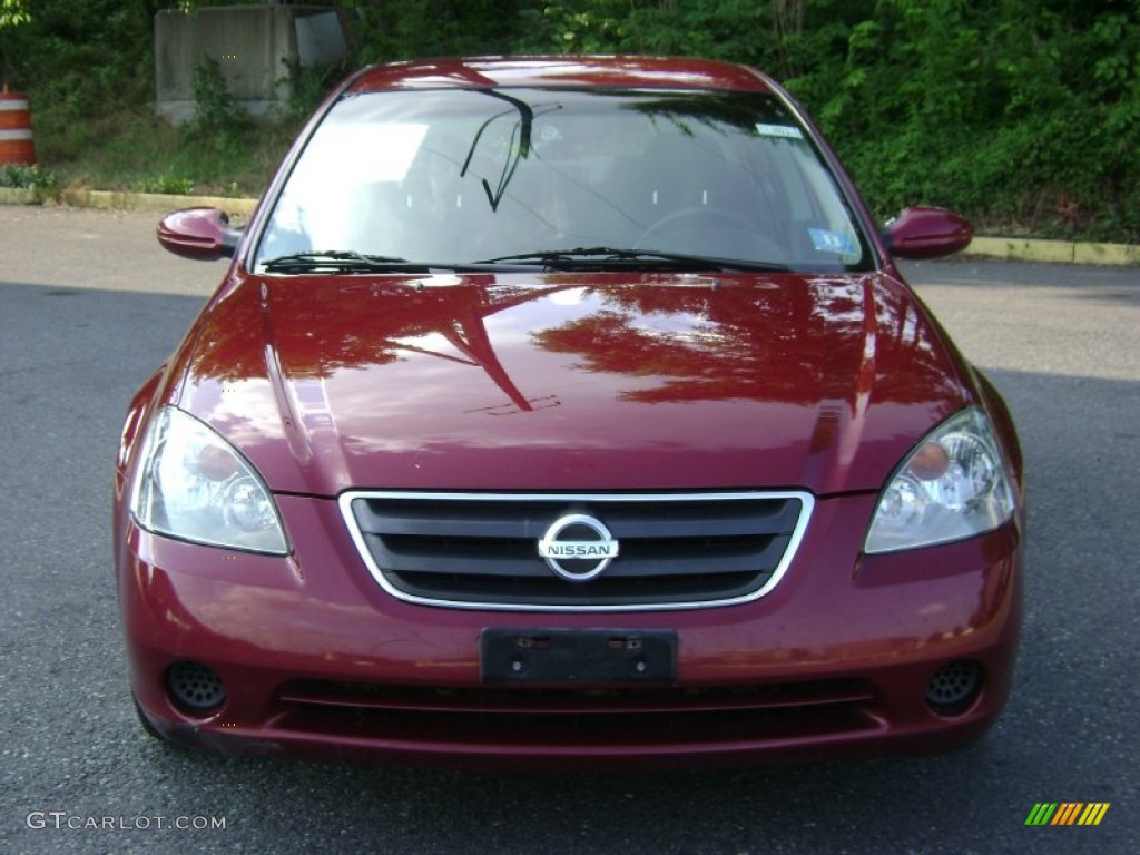 2003 Altima 2.5 S - Sonoma Sunset Red / Charcoal photo #19