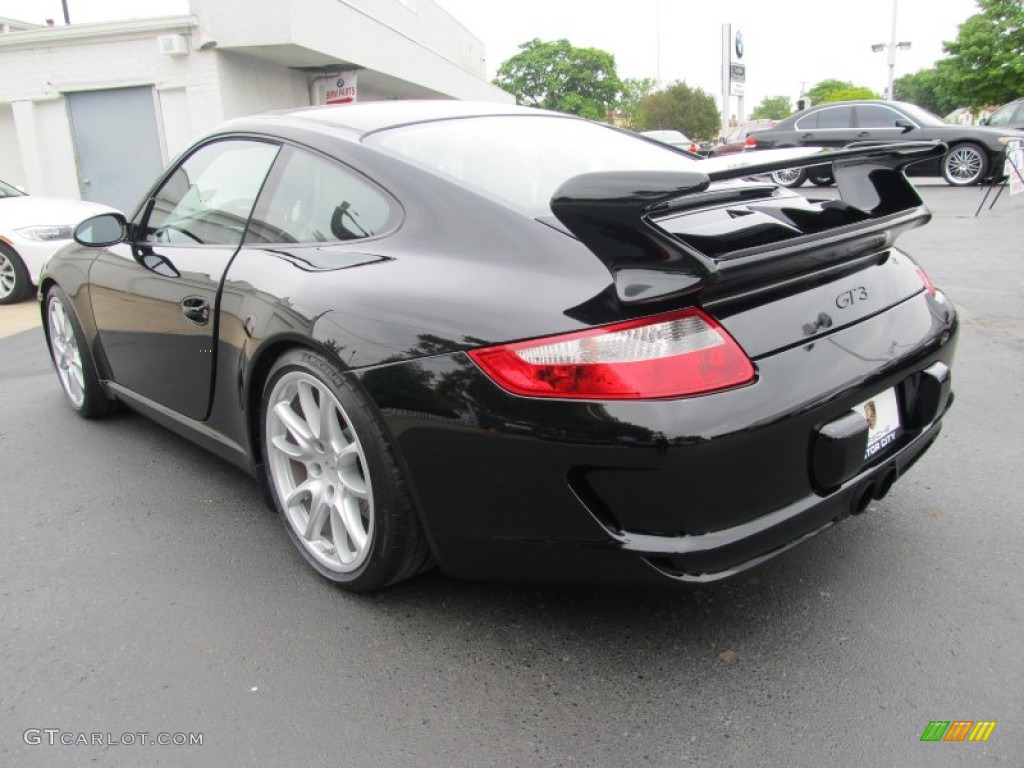 2007 911 GT3 - Black / Black w/Alcantara photo #3