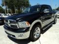 Brilliant Black Crystal Pearl - Ram 1500 Laramie Crew Cab 4x4 Photo No. 16