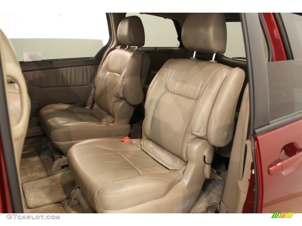 Taupe Interior 2009 Toyota Sienna XLE Photo #50554201