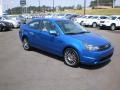 2010 Blue Flame Metallic Ford Focus SES Coupe  photo #7
