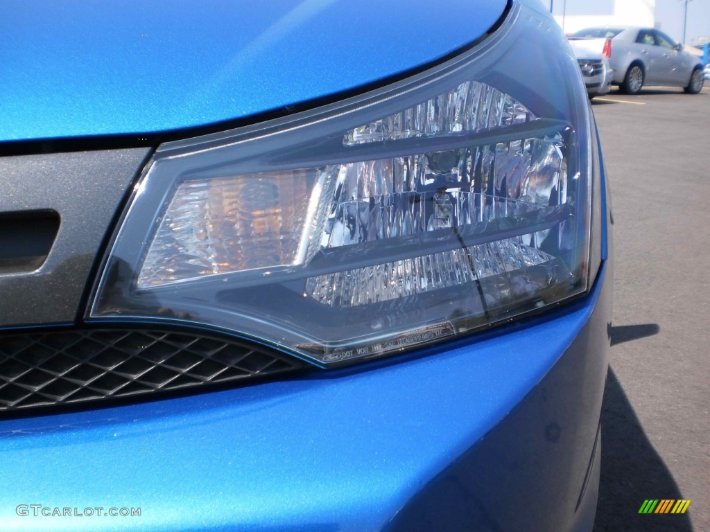 2010 Focus SES Coupe - Blue Flame Metallic / Medium Stone photo #10