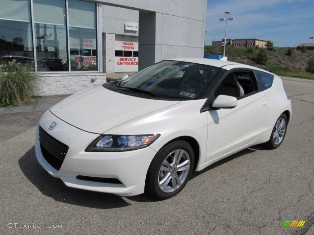 Premium White Pearl 2011 Honda CR-Z Sport Hybrid Exterior Photo #50555215