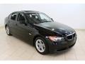 2008 Jet Black BMW 3 Series 328xi Sedan  photo #1