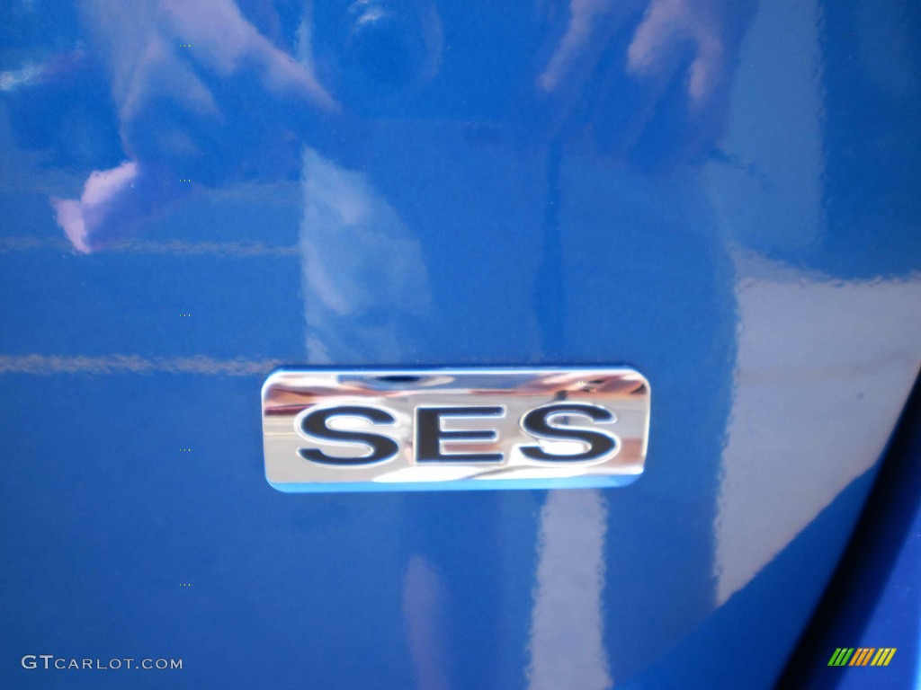 2010 Focus SES Coupe - Blue Flame Metallic / Medium Stone photo #36
