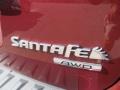 2007 Dark Cherry Red Hyundai Santa Fe GLS 4WD  photo #7
