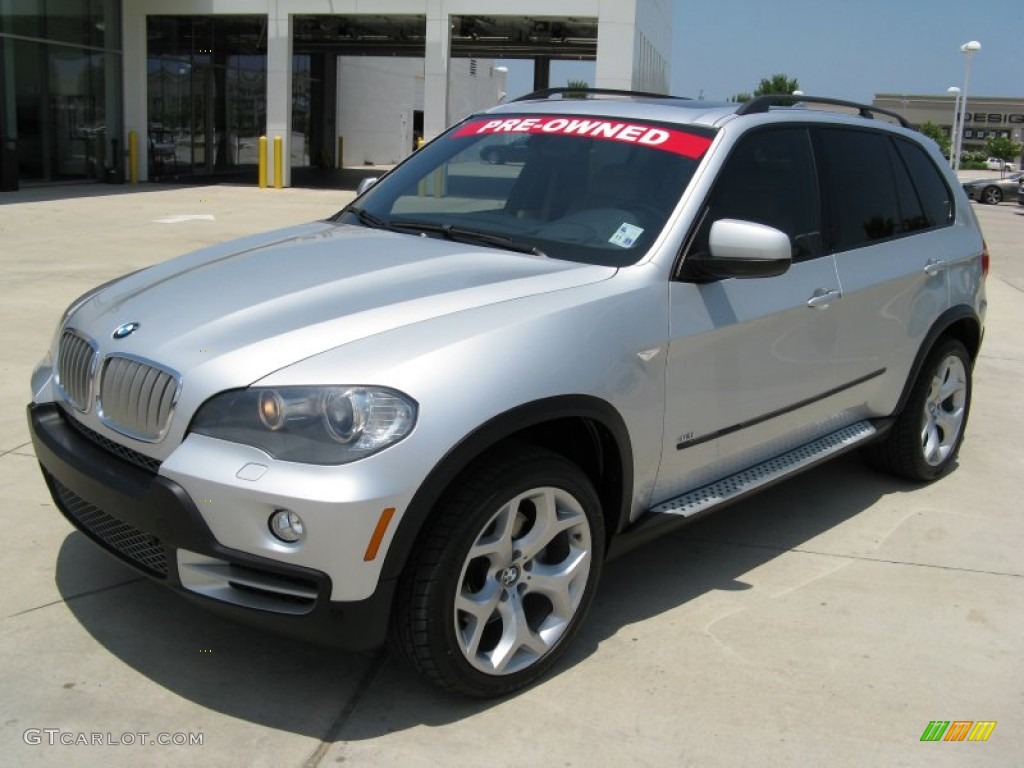 Titanium Silver Metallic 2007 BMW X5 4.8i Exterior Photo #50556973
