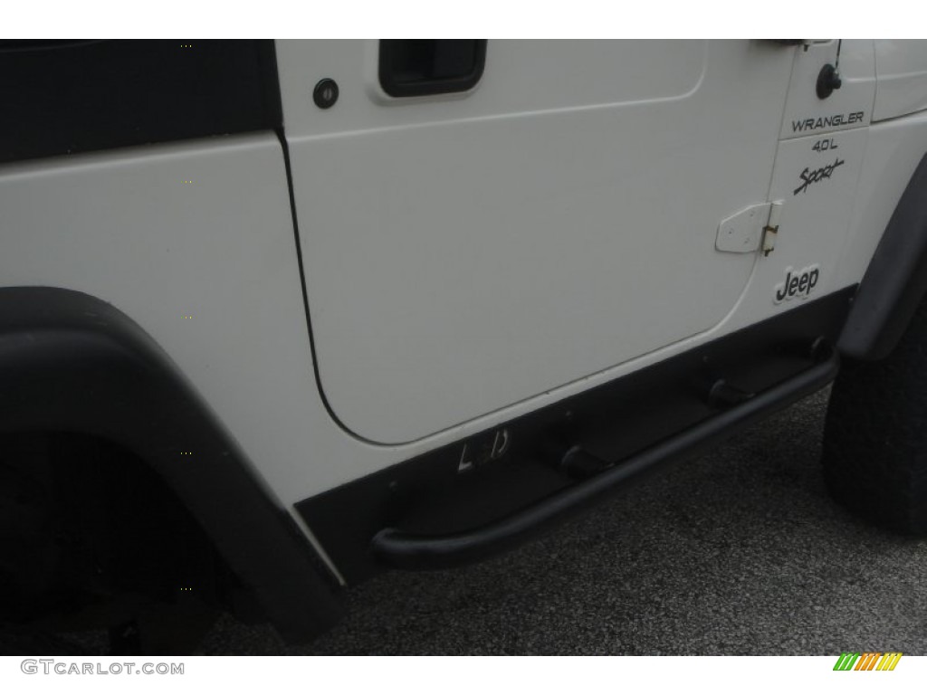 1999 Wrangler Sport 4x4 - Stone White / Agate photo #11